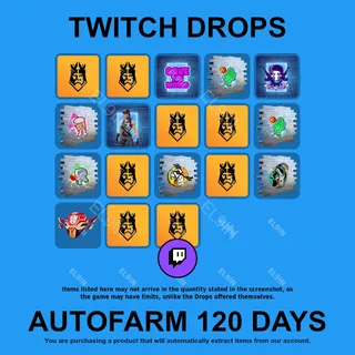 ✪🌐【Fortnite】Twitch Drops ✪ Automatic farming 120 days