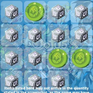 🧨 Dofus Twitch Drops 💎 Emerald Token [Total 15 Items]