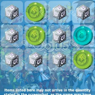 👑 Dofus Twitch Drops ⚡️ Turquoise Token [Total 13 Items]