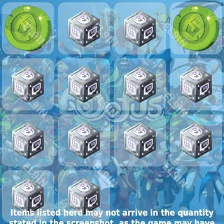 🌐 Dofus Twitch Drops 🌌 Emerald Token [Total 14 Items]