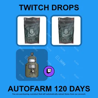 ✪💜【Tom Clancy's Rainbow Six Siege X】Twitch Drops ✪ Automatic farming 120 days