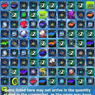 🧙‍♂️ Rocket League Twitch Drops 💜 Rocket League Drop Rush [Total 91 Items]