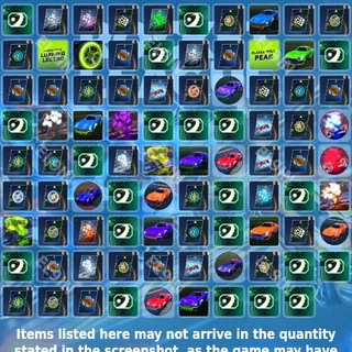 💜 Rocket League Twitch Drops 🌌 Rocket League Drop Rush [Total 89 Items]