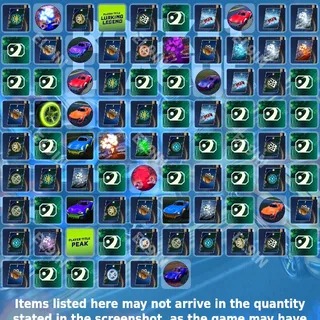 👑 Rocket League Twitch Drops 👑 Rocket League Drop Rush  [Total 86 Items]