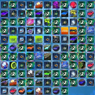 ✅ Rocket League Twitch Drops 💜 RLCS LCQ [Total 118 Items]