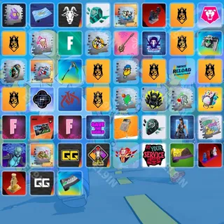 👑 Fortnite Twitch Drops ✅ Ironmouse x Fortnite  [Total 51 Items]