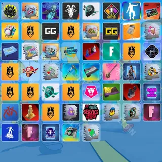🧙‍♂️ Fortnite Twitch Drops 💜 Jynxzi Invitational [Total 53 Items]