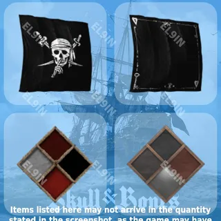✅ Skull and Bones Twitch Drops 🌌 SAB - Y3S1 [Total 4 Items]