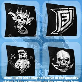 ✅ Skull and Bones Twitch Drops 👑 SAB - Spammals [Total 4 Items]