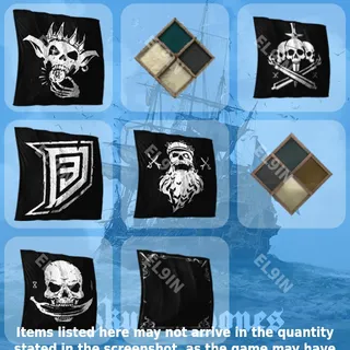 👑 Skull and Bones Twitch Drops ⚡️ Skull and Bones Y3S1 [Total 8 Items]