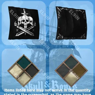 🌌 Skull and Bones Twitch Drops ⚡️ Skull and Bones Y3S1 [Total 4 Items]