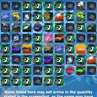👑 Rocket League Twitch Drops 👑 Drop Rush | Post-RLCS [Total 69 Items]