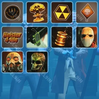 🧙‍♂️ PAYDAY 3 Twitch Drops ✅ 90s Themed Drops [Total 10 Items]