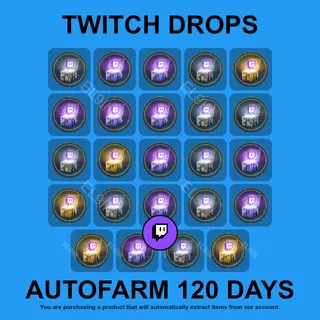 ✪🧙‍♂️【Escape from Tarkov】Twitch Drops ✪ Automatic farming 120 days