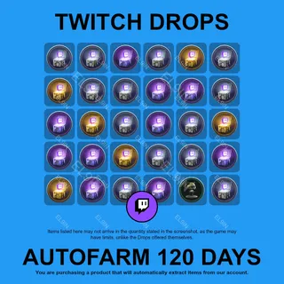 ✪🌐【Escape from Tarkov】Twitch Drops ✪ Automatic farming 120 days