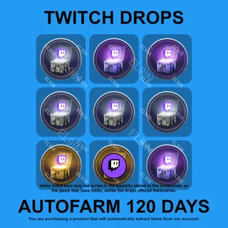 ✪✅【Escape from Tarkov】Twitch Drops ✪ Automatic farming 120 days