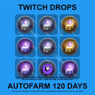 ✪💎【Escape from Tarkov】Twitch Drops ✪ Automatic farming 120 days