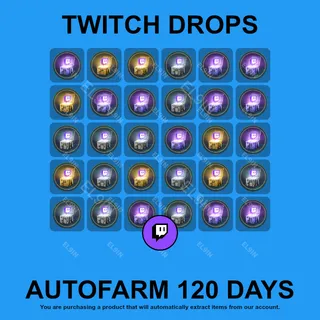 ✪🧙‍♂️【Escape from Tarkov】Twitch Drops ✪ Automatic farming 120 days