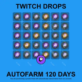 ✪❤️【Escape from Tarkov】Twitch Drops ✪ Automatic farming 120 days