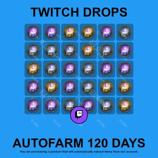 ✪👑【Escape from Tarkov】Twitch Drops ✪ Automatic farming 120 days