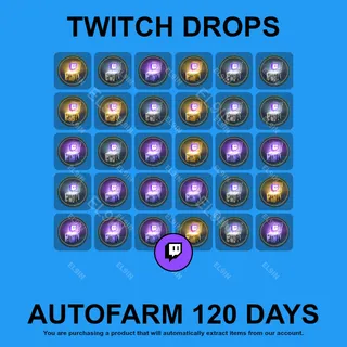 ✪💎【Escape from Tarkov】Twitch Drops ✪ Automatic farming 120 days