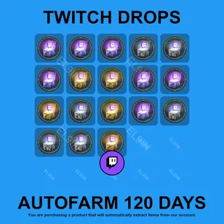 ✪🌐【Escape from Tarkov】Twitch Drops ✪ Automatic farming 120 days