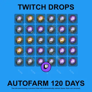 ✪❤️【Escape from Tarkov】Twitch Drops ✪ Automatic farming 120 days