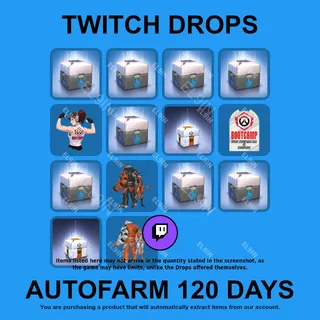 ✪🌌【Overwatch 2】Twitch Drops ✪ Automatic farming 120 days