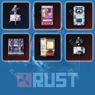 🌐 Rust Twitch Drops 🌌 Rust Charity '26 Furnace [Total 6 Items]