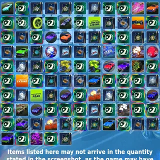 🌌 Rocket League Twitch Drops ❤️ RLCS 2v2 [Total 104 Items]
