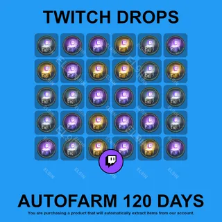 ✪🌐【Escape from Tarkov】Twitch Drops ✪ Automatic farming 120 days