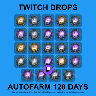 ✪🧙‍♂️【Escape from Tarkov】Twitch Drops ✪ Automatic farming 120 days