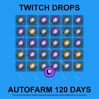 ✪🧙‍♂️【Escape from Tarkov】Twitch Drops ✪ Automatic farming 120 days