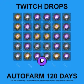✪👑【Escape from Tarkov】Twitch Drops ✪ Automatic farming 120 days