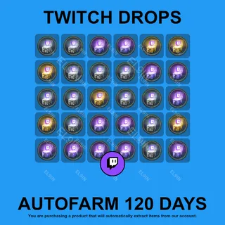 ✪❤️【Escape from Tarkov】Twitch Drops ✪ Automatic farming 120 days