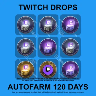 ✪✅【Escape from Tarkov】Twitch Drops ✪ Automatic farming 120 days