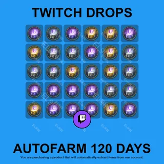 ✪💎【Escape from Tarkov】Twitch Drops ✪ Automatic farming 120 days