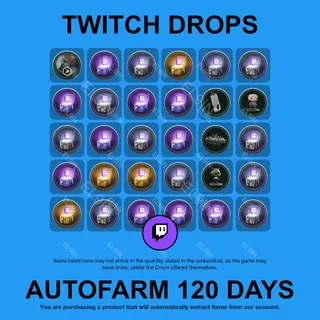 ✪🧨【Escape from Tarkov】Twitch Drops ✪ Automatic farming 120 days