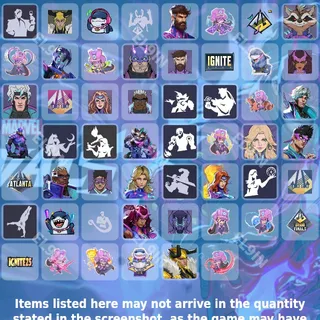 🌐 Marvel Rivals Twitch Drops 🧙‍♂️ Season 7.5 Twitch Drops [Total 54 Items]