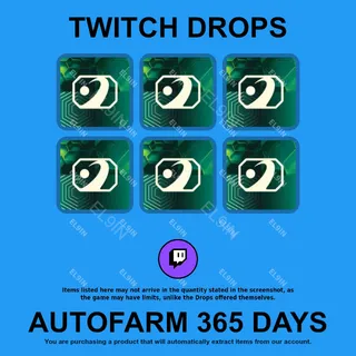✪👑【Rocket League】Twitch Drops ✪ Automatic farming 365 days