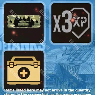 👑 World of Tanks Console Twitch Drops 🌌 Iron Horizon Week 4 [Total 3 Items]