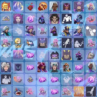 🧨 Marvel Rivals Twitch Drops ❤️ Season 9.5 Twitch Drops [Total 64 Items]