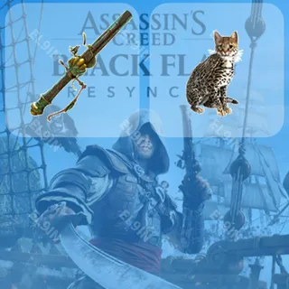 🌌 Assassin's Creed Black Flag Resynced Twitch Drops 🌐 ACBFR Launch [Total 2 Items]