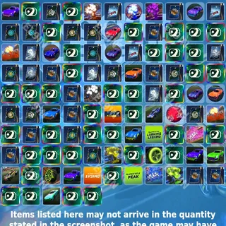🧙‍♂️ Rocket League Twitch Drops ⚡️ RLCS 2v2 [Total 104 Items]
