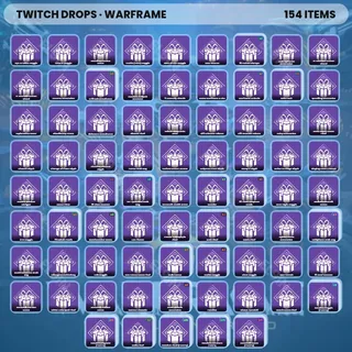 🌌 Warframe Twitch Drops 🌌 PMCFQ - WidescreenJohn [Total 154 Items]