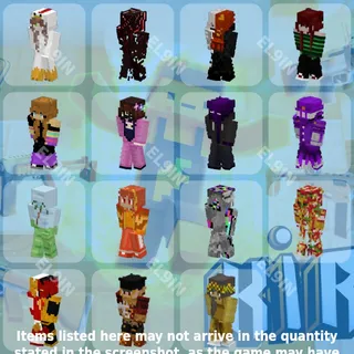 🌌 Kirka.io Twitch Drops 🧙‍♂️ Gwen [Total 15 Items]