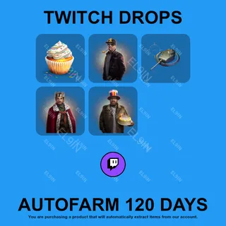 ✪💎【World of Tanks】Twitch Drops ✪ Automatic farming 120 days