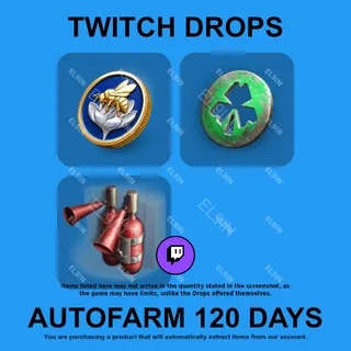 ✪🧙‍♂️【World of Tanks】Twitch Drops ✪ Automatic farming 120 days