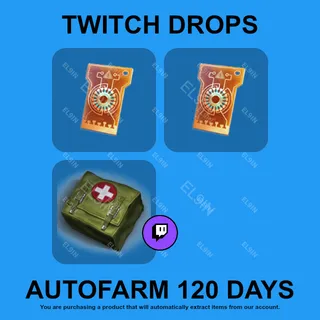 ✪🧙‍♂️【World of Tanks】Twitch Drops ✪ Automatic farming 120 days