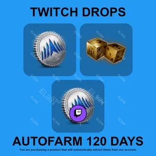 ✪⚡️【World of Tanks】Twitch Drops ✪ Automatic farming 120 days